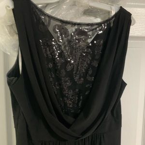 Formal scoop back dress